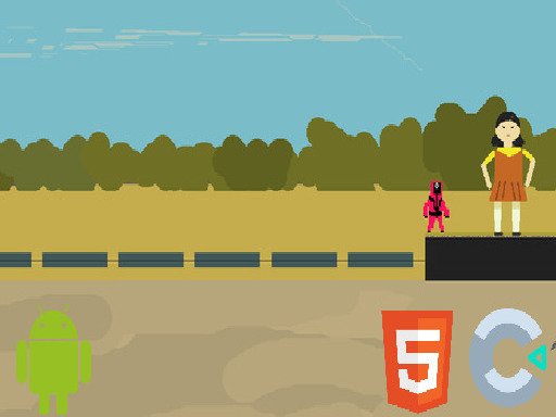 Squid Glass Game 2D — Ação