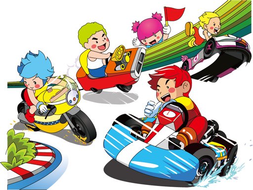 Cartoon Kart Puzzle — Puzzles