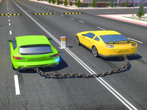 Chained Cars against Ramp hulk game — Aventura
