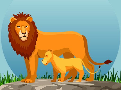 Wild Animals and Their Babies — Puzzles